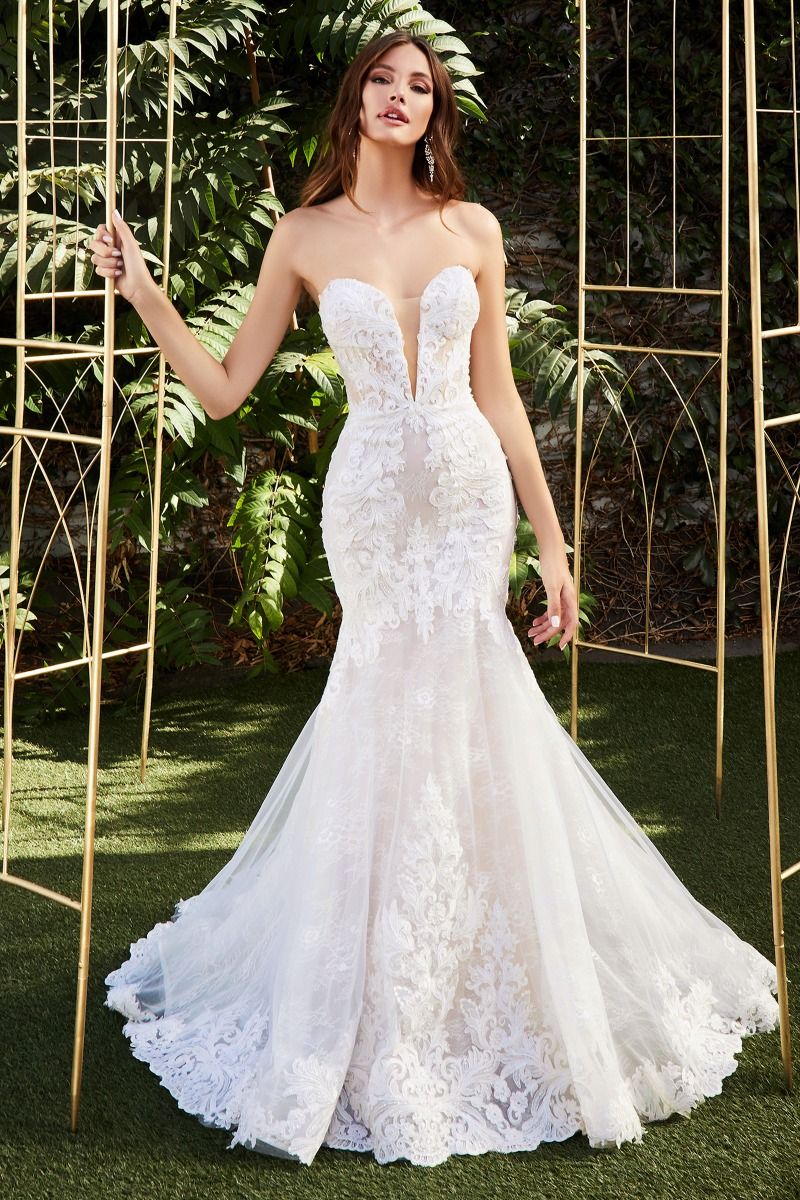 Strapless Wedding Gown-4