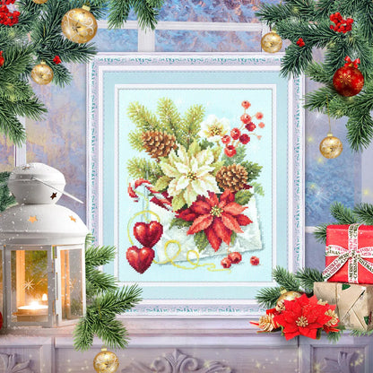 Merry Christmas! 100-241 Counted Cross-Stitch Kit-0