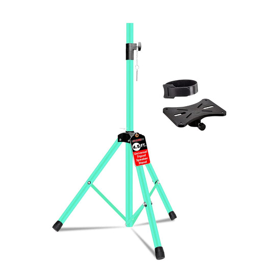 5 Core Speaker Stand Adjustable 31 to 54" PA DJ Tripod Stands Heavy Duty w 35mm Insert 132 Lbs-0