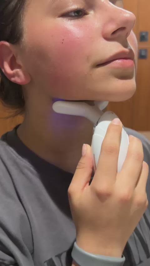 a Neck & Face Lifting LED Therapy Device