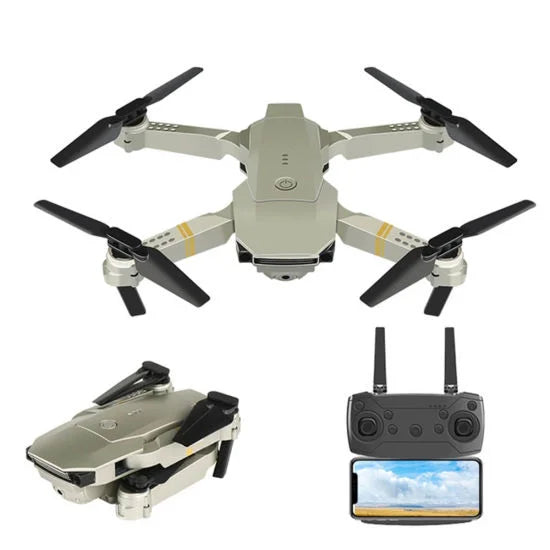 a 4K HD Dual Camera RC FPV WiFi Portable Wide Angle Foldable Quadcopter Drone