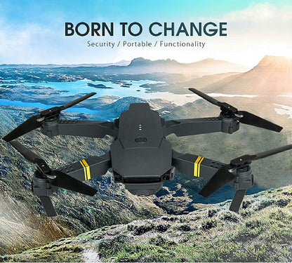 a 4K HD Dual Camera RC FPV WiFi Portable Wide Angle Foldable Quadcopter Drone