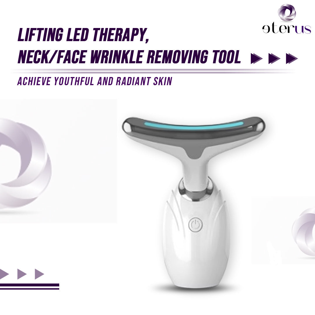 a Neck & Face Lifting LED Therapy Device