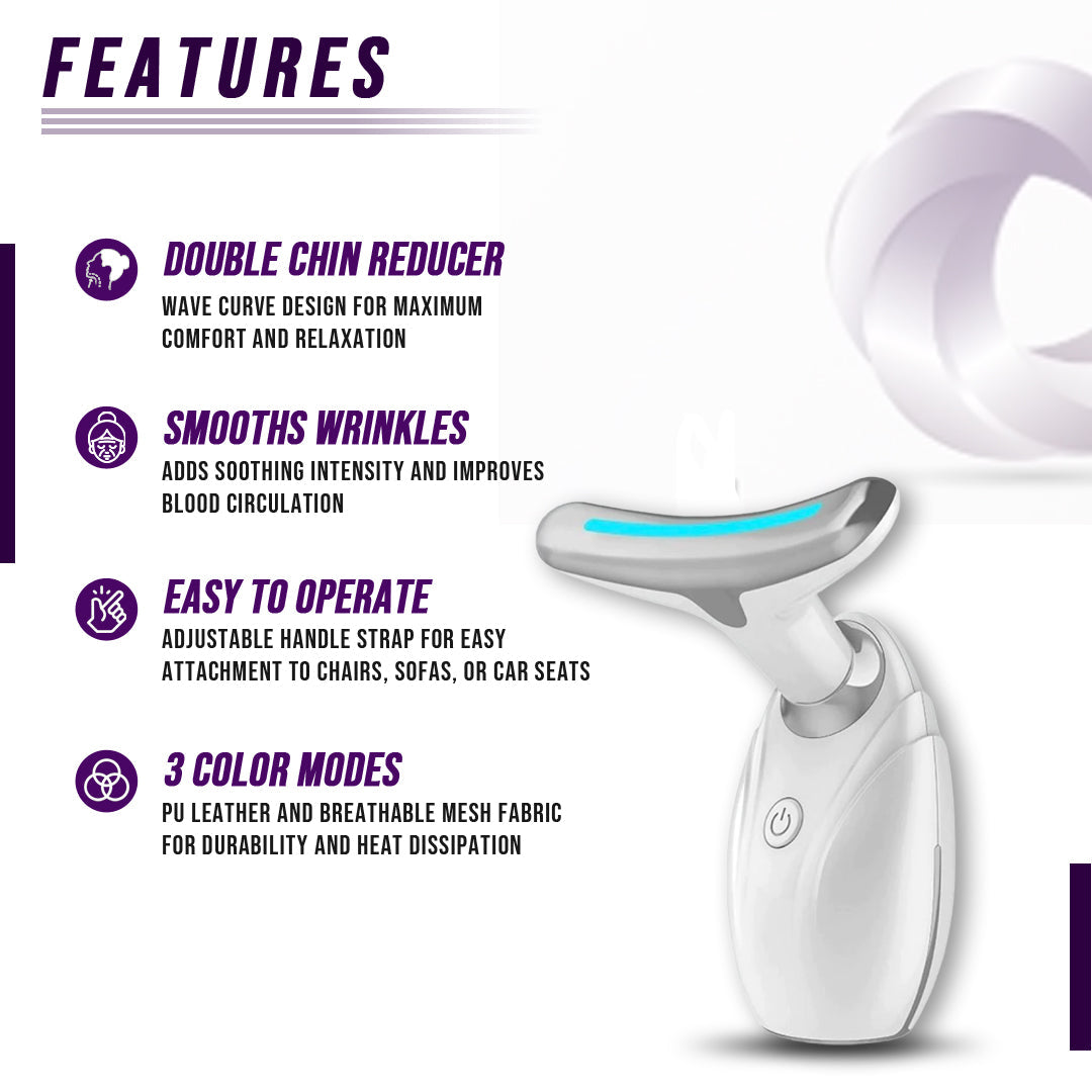 a Neck & Face Lifting LED Therapy Device