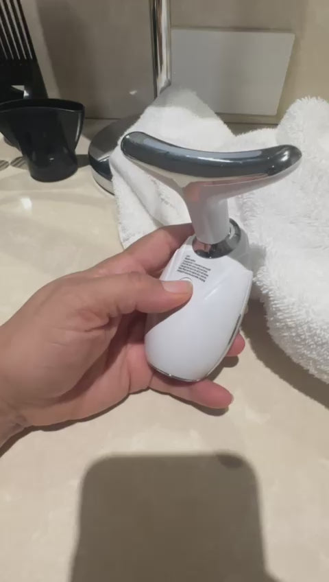 a Neck & Face Lifting LED Therapy Device