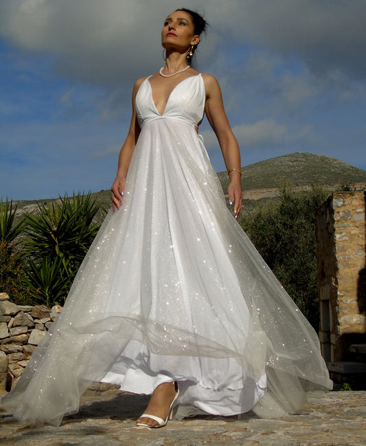 Glitter Wedding Dress