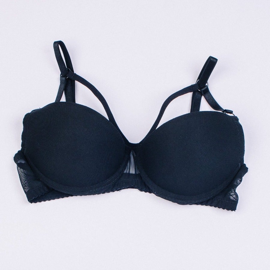 Push up black Lingerie Set