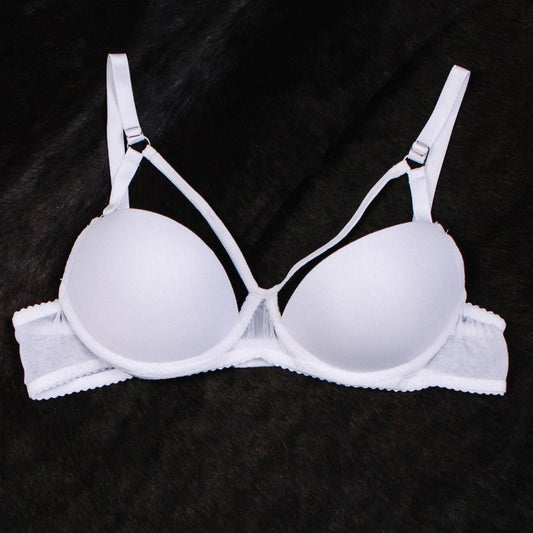 Push up white Lingerie Set